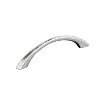 Amerock, Everyday Basics, Vaile, 5 1/16" (128mm) Curved Pull, Polished Chrome