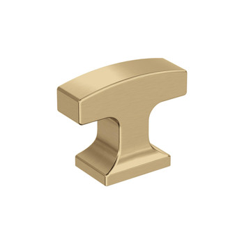 Amerock, Westerly, 1 5/16" (33mm) Length Rectangle Knob, Champagne Bronze