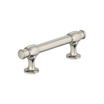 Amerock, Winsome, 3" (76mm) Bar Pull, Satin Nickel