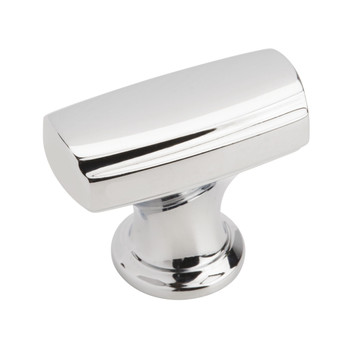 Amerock, Highland Ridge, 1 3/8" (35mm) Length Rectangle Knob, Polished Chrome