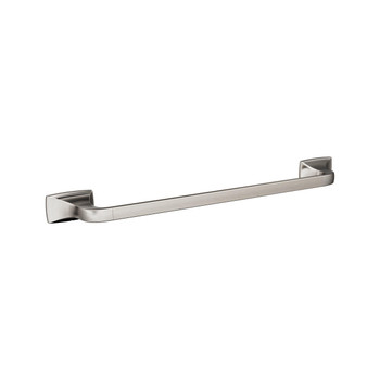 Amerock, Highland Ridge, 18" Towel Bar, Satin Nickel