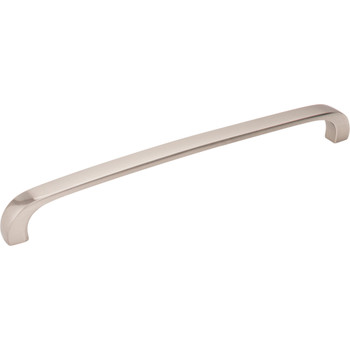 Elements, Slade, 7 9/16" (192mm) Curved Pull, Satin Nickel