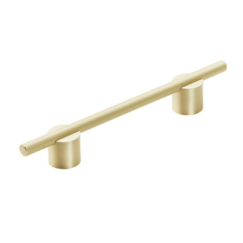 Amerock, Transcendent, 5 1/16" (128mm) Bar Pull, Matte Gold with Matte Gold