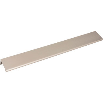 Elements, Edgefield, 12" Length 3 17/32" Center Edge Pull, Satin Nickel