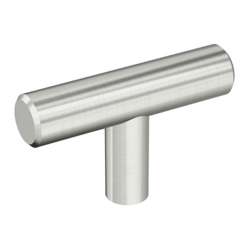 Amerock, Everyday Basics, Bar Pulls Hollow, 2" Pull Knob, Stainless Steel