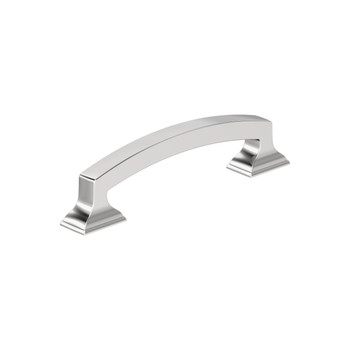 Amerock, Everyday Basics, Incisive, 3 3/4" (96mm) Curved Pull, Polished Chrome