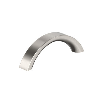 Amerock, Everyday Basics, Parabolic, 3" (76mm) Curved Pull, Satin Nickel