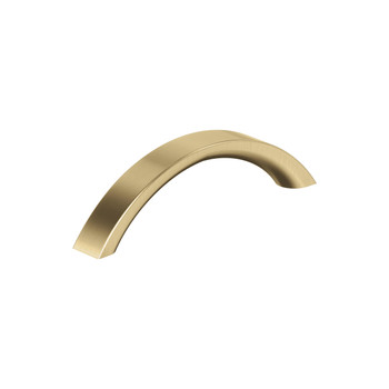 Amerock, Everyday Basics, Parabolic, 3 3/4" (96mm) Curved Pull, Champagne Bronze