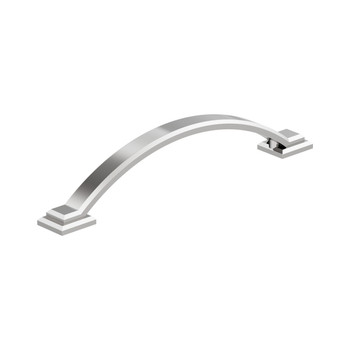 Amerock, Everyday Basics, Sheffield, 5 1/16" (128mm) Curved Pull, Polished Chrome