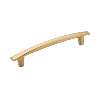 Amerock, Everyday Basics, Willow, 6 5/16" (160mm) Curved Bar Pull, Champagne Bronze