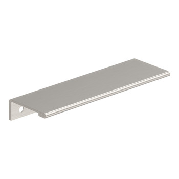 Amerock, Everyday Basics, Streamline II, 5" Edge Pull, Satin Nickel