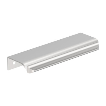 Amerock, Everyday Basics, Streamline Tab, 5" Edge Pull, Polished Chrome