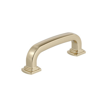 Amerock, Surpass, 3" (76mm) Curved Pull, Golden Champagne