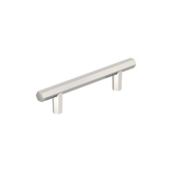 Amerock, Caliber, 3 3/4" (96mm) Bar Pull, Polished Nickel