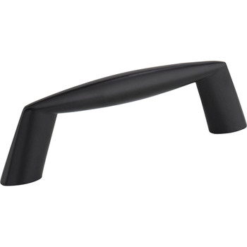 Elements, Zachary, 3" (76mm) Straight Pull, Matte Black