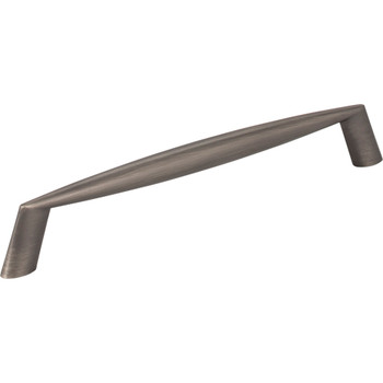 Elements, Zachary, 6 5/16" (160mm) Straight Pull, Brushed Pewter