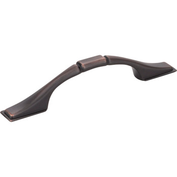 Elements, Hammond, 3" (76mm) Curved Pull, Brushed Oil Rubbed Bronze