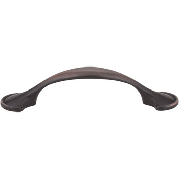 Elements, Watervale, 3" (76mm) Curved Pull, Brushed Oil Rubbed Bronze - alt image