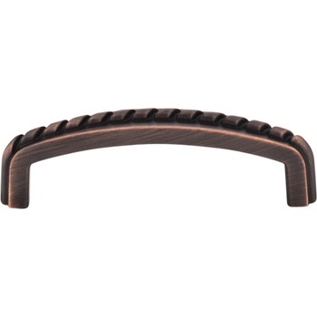 Elements, Cypress, 3" Center Straight Pull, Brushed Oil Rubbed Bronze - alternate view