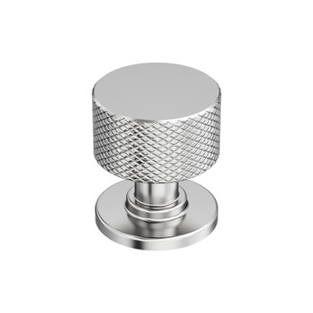 Amerock, Balata, 1 1/8" Round Knob, Polished Chrome