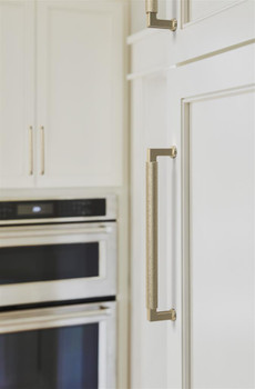 Amerock, Balata, 7 9/16" (192mm) Straight Pull, Golden Champagne - installed 1