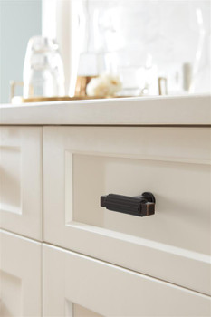 Amerock, Ballard, 2" Pull Knob, Oil Rubbed Bronze - installed 1