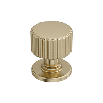 Amerock, Ballard, 1 1/8" Round Knob, Golden Champagne