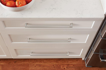 Amerock, Ballard, 12 5/8" (320mm) Straight Pull, Satin Nickel - installed 1