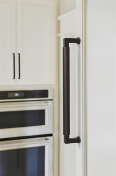 Amerock, Balon, 12" (305mm) Straight Appliance Pull, Oil Rubbed Bronze - installed 1