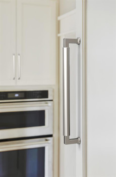 Amerock, Balon, 12" (305mm) Straight Appliance Pull, Polished Nickel - installed 1