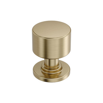 Amerock, Balon, 1" Round Knob, Golden Champagne