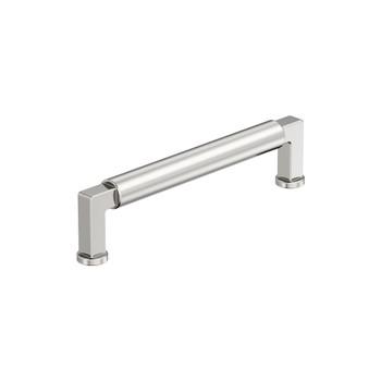 Amerock, Balon, 5 1/16" (128mm) Straight Pull, Polished Nickel