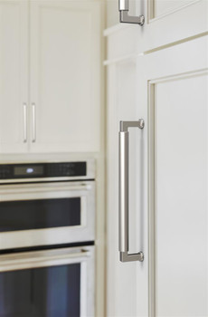 Amerock, Balon, 7 9/16" (192mm) Straight Pull, Polished Nickel - installed 1