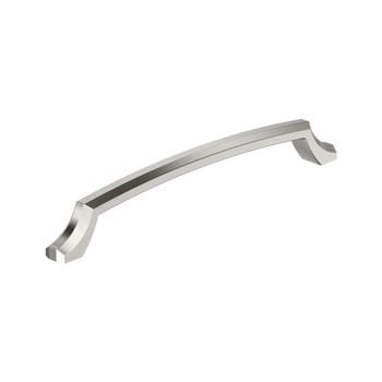 Amerock, Bellamy, 12" (305mm) Curved Appliance Pull, Polished Nickel Amerock, Bellamy, 12" (305mm) Curved Appliance Pull, Polished Nickel
