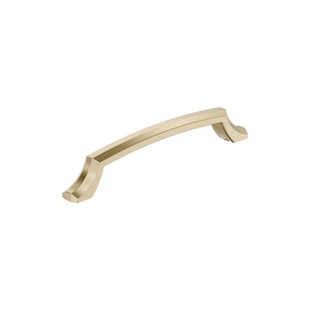Amerock, Bellamy, 6 5/16" (160mm) Curved Pull, Golden Champagne