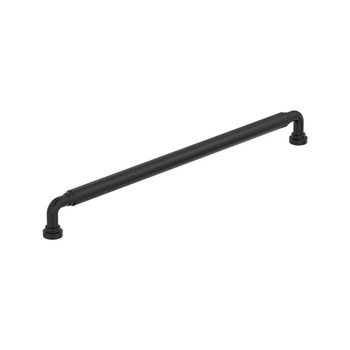 Amerock, Coble, 18" Straight Appliance Pull, Matte Black