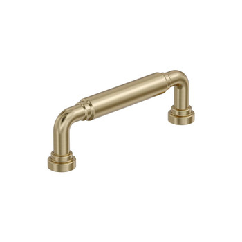 Amerock, Coble, 3 3/4" (96mm) Straight Pull, Golden Champagne