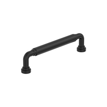 Amerock, Coble, 5 1/16" (128mm) Straight Pull, Matte Black
