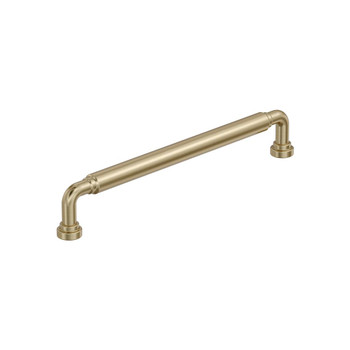 Amerock, Coble, 7 9/16" (192mm) Straight Pull, Golden Champagne