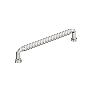 Amerock, Cowrie, 7 9/16" (192mm) Straight Pull, Polished Nickel