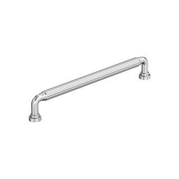 Amerock, Cowrie, 8 13/16" (224mm) Straight Pull, Polished Chrome
