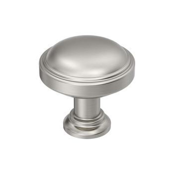 Amerock, Enlivity, 1 1/4" (32mm)  Round Knob, Satin Nickel