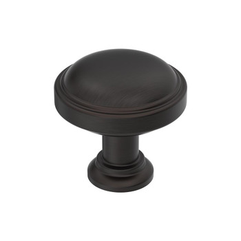 Amerock, Enlivity, 1 1/4" (32mm)  Round Knob, Oil Rubbed Bronze