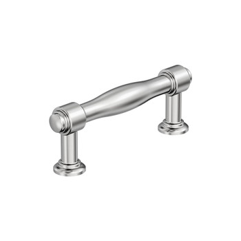 Amerock, Enlivity, 3" (76mm) Straight Pull, Polished Chrome
