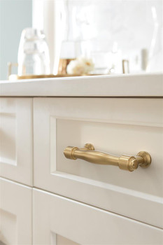 Amerock, Enlivity, 3" (76mm) Straight Pull, Champagne Bronze - installed 1