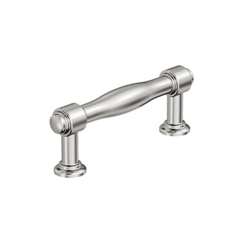 Amerock, Enlivity, 3" (76mm) Straight Pull, Polished Nickel Amerock, Enlivity, 3" (76mm) Straight Pull, Polished Nickel