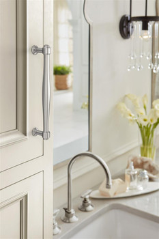 Amerock, Enlivity, 6 5/16" (160mm) Straight Pull, Polished Chrome - installed 1