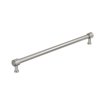Amerock, Faircrest, 18" Straight Appliance Pull, Satin Nickel