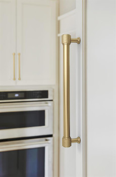 Amerock, Faraday, 12" (305mm) Straight Appliance Pull, Champagne Bronze - installed 1