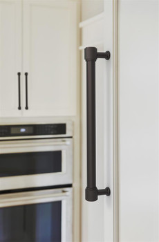 Amerock, Faraday, 12" (305mm) Straight Appliance Pull, Oil Rubbed Bronze - installed 1